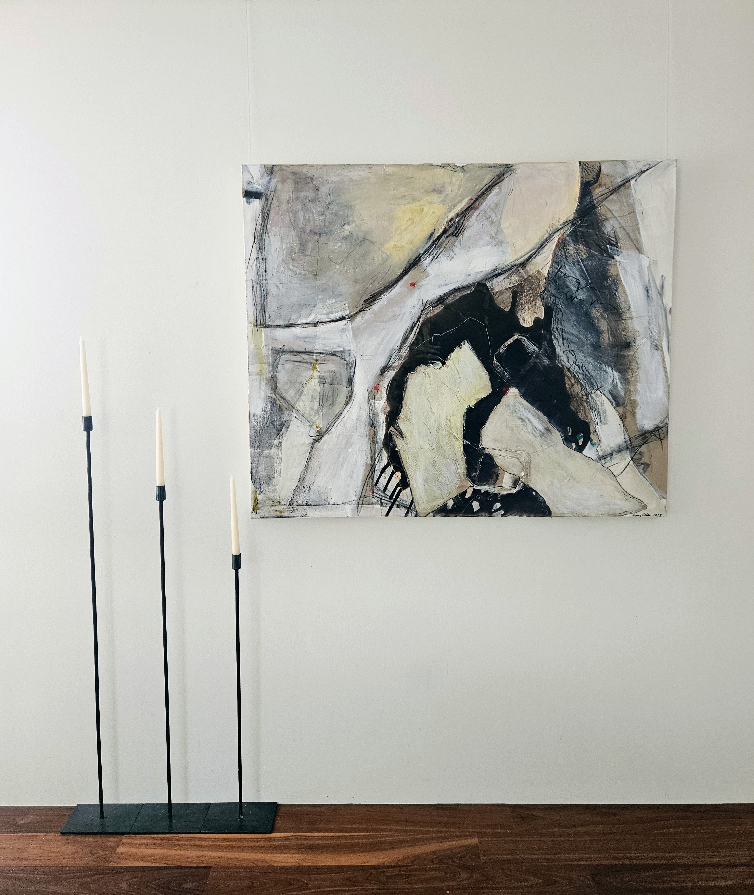 Den Weg gehen  100x120cm  1900.-