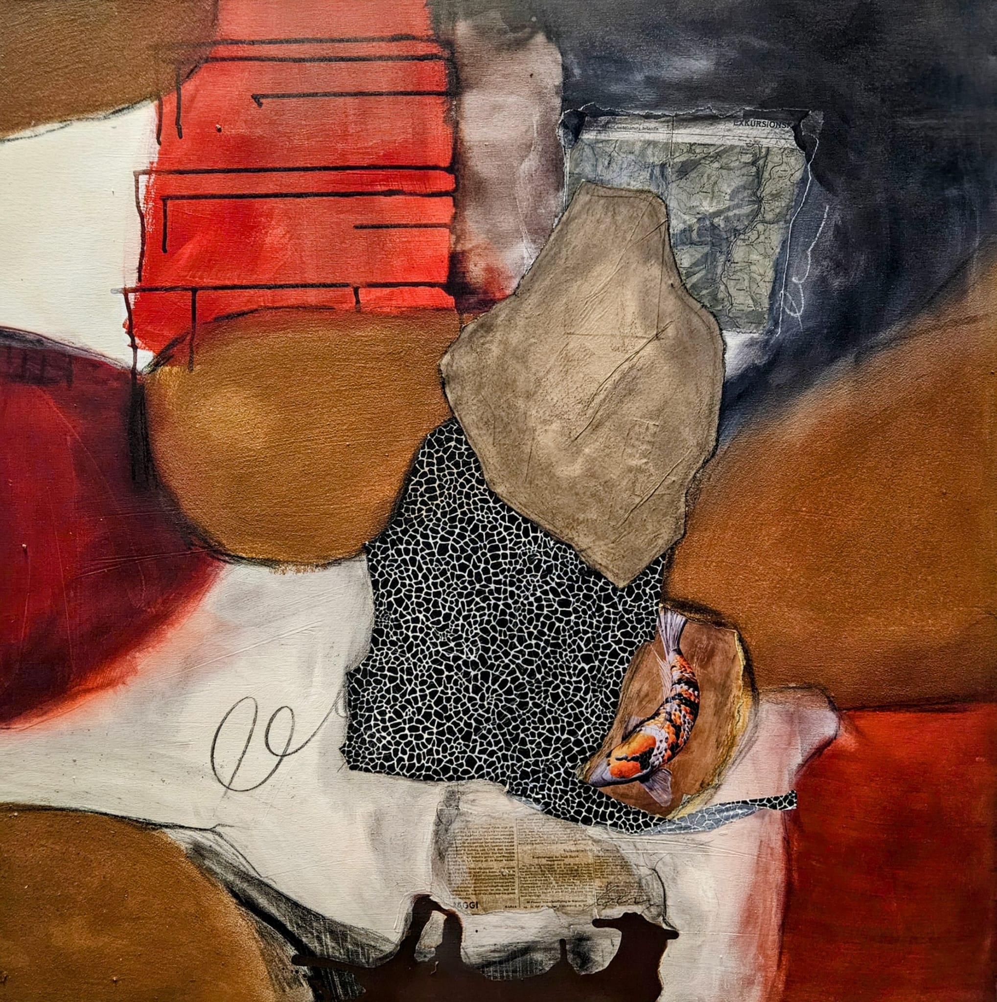 Andalusien  100x100cm  1850.-