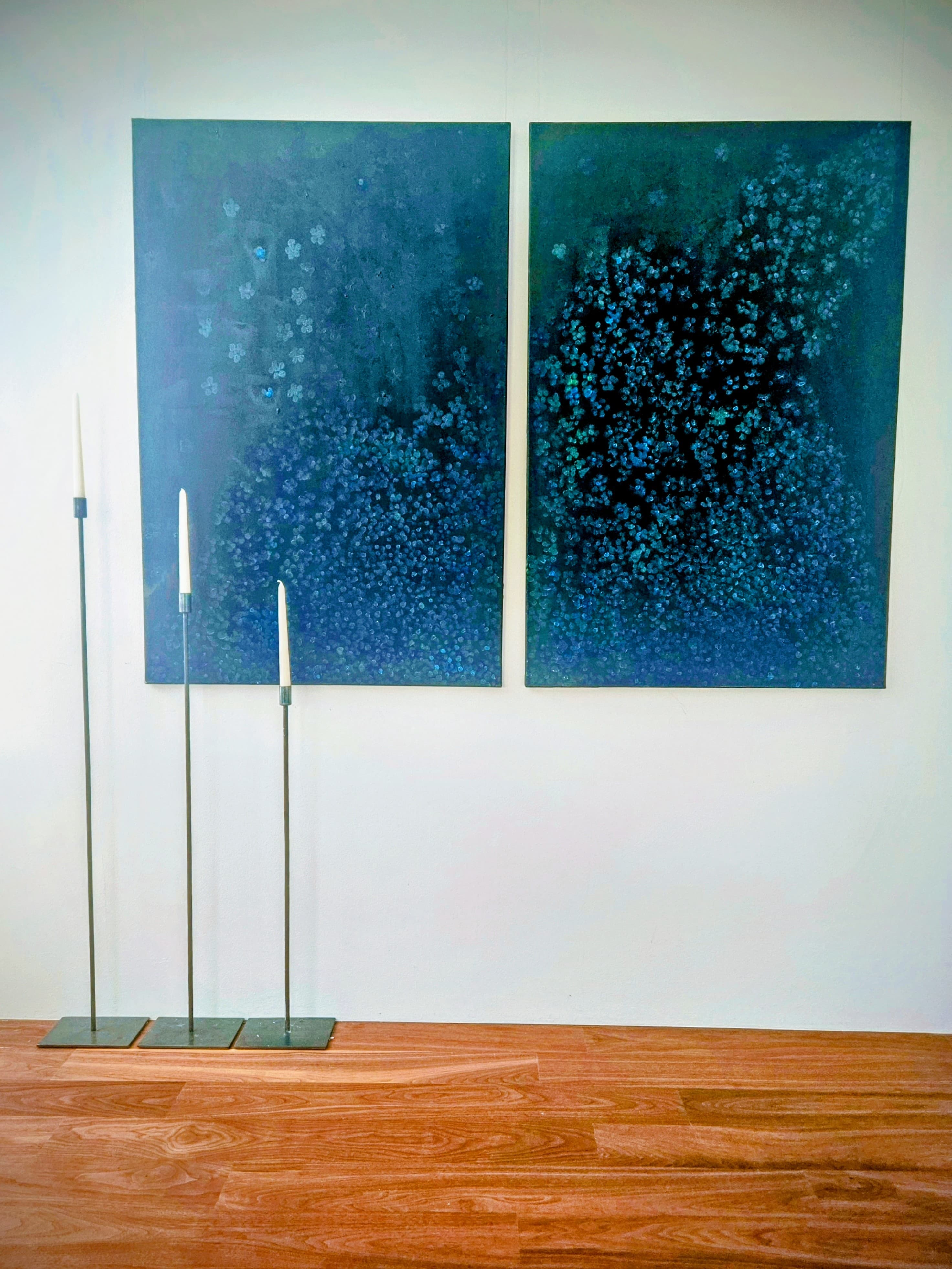 Karma I & II (Öl auf Leinwand)  120x80cm  je 1800.-/beide 3000.-