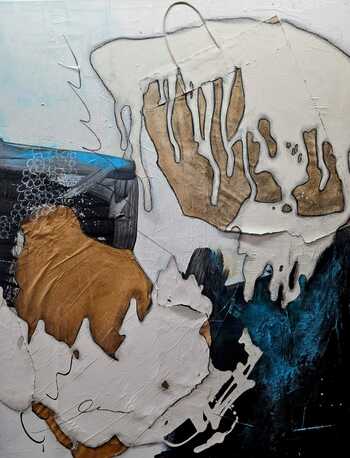 Fernweh I  100x80cm  1850.-